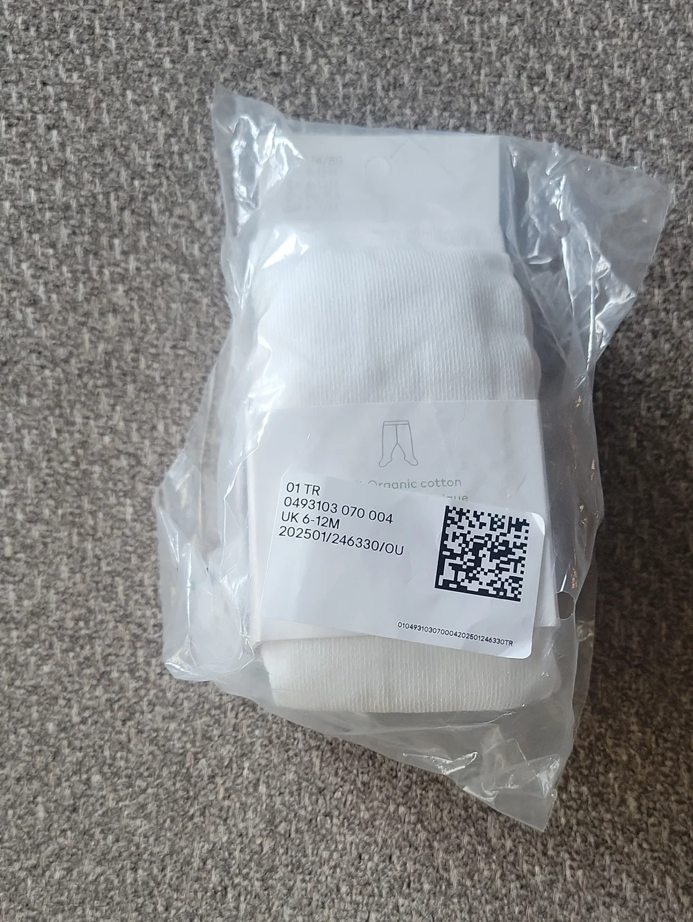 H&M White Tights - Twin Pack